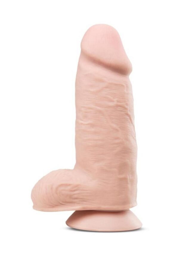 Au Naturel Pounder Dildo with Suction Cup 10in - Vanilla - Image 3