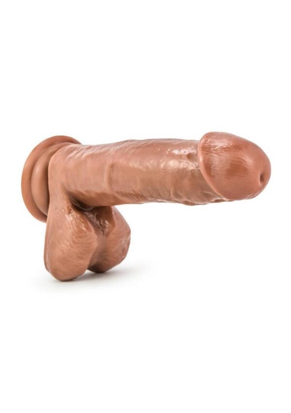 Coverboy The Kingpin Dildo with Balls 7in - Caramel - Image 3