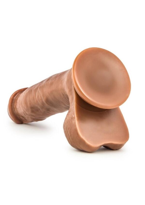 Coverboy The Kingpin Dildo with Balls 7in - Caramel - Image 4