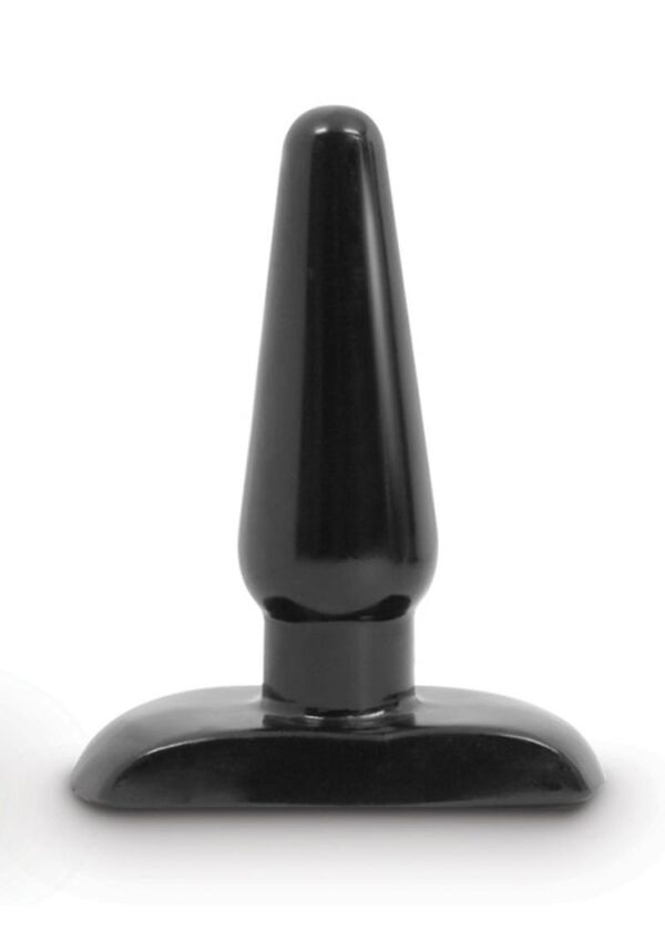 Anal Adventures Basic Anal Plug - Small - Black - Image 2