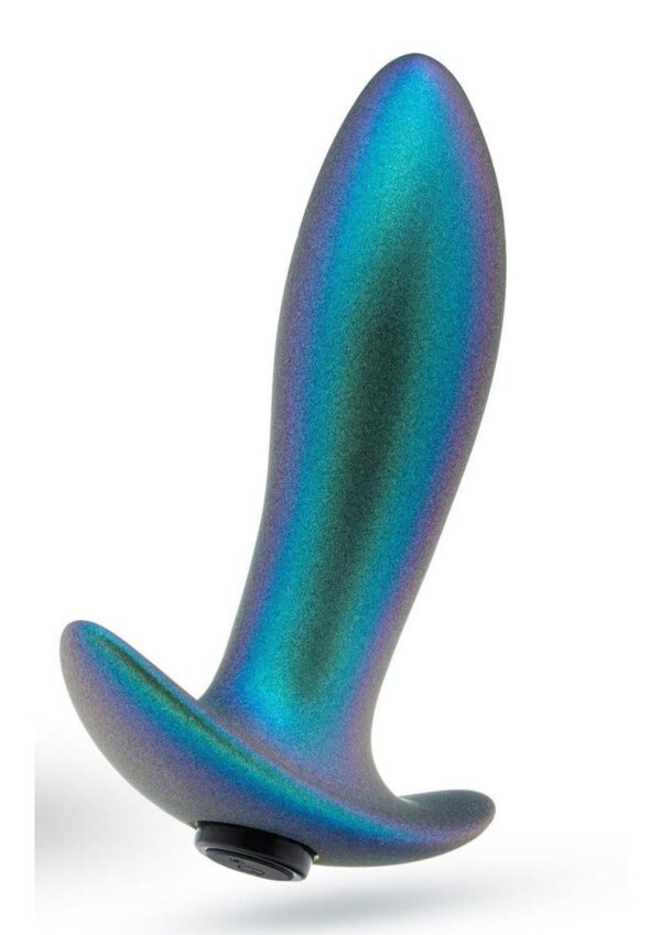 Anal Adventures Matrix Voyager Plug Silicone Rechargeable Anal Plug - Neptune Teal - Image 3