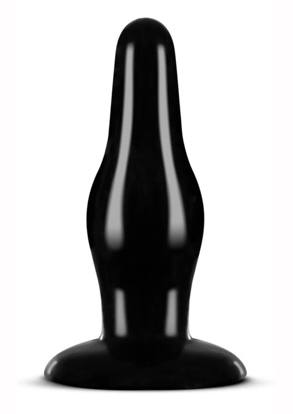 Anal Adventures Pleasure Butt Plug - Black - Image 2