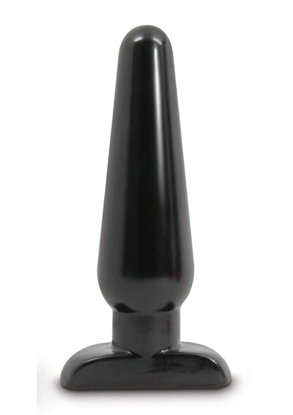 Anal Adventures Basic Anal Plug - Large - Black - Image 2