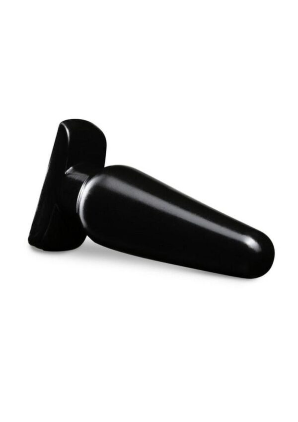 Anal Adventures Basic Anal Plug - Large - Black - Image 3