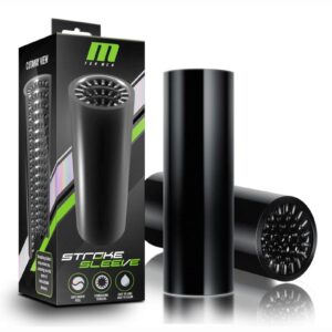 M for Men Stroke Sleeve Masturbator - Black