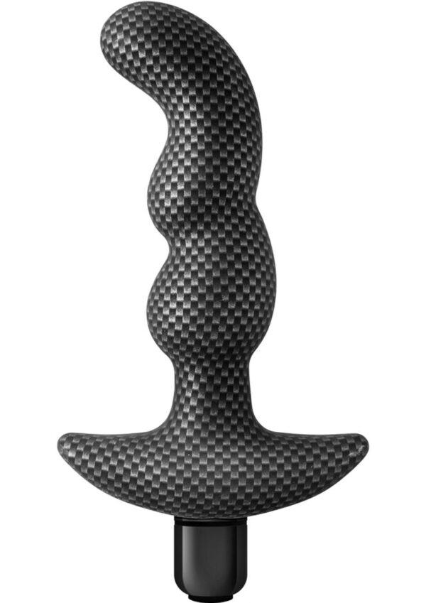Spark Ignition PRV-02 Silicone Butt Plug - Carbon Fiber - Image 2
