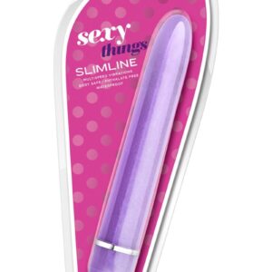Sexy Things Slimline Vibrator - Purple
