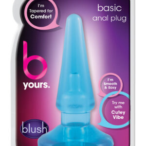 B Yours Basic Butt Plug - Blue