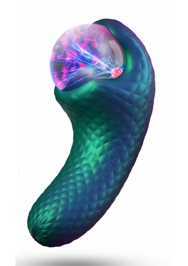 Temptasia Enchanted Serpent Rechargeable Silicone Dual Vibrator - Multicolor - Image 2