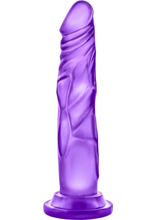 B Yours Sweet N` Hard 5 Dildo 7.5in - Purple - Image 2