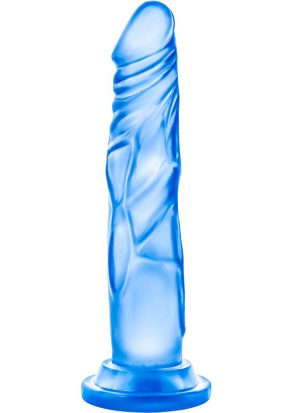 B Yours Sweet N` Hard 5 Dildo 7.5in - Blue - Image 2