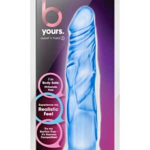 B Yours Sweet N` Hard 5 Dildo 7.5in - Blue
