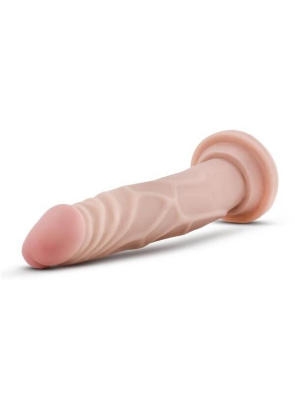 Dr. Skin Silver Collection Realistic Cock Basic 7.5 Dildo 7.5in - Vanilla - Image 3