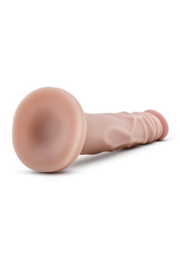 Dr. Skin Silver Collection Realistic Cock Basic 7.5 Dildo 7.5in - Vanilla - Image 4