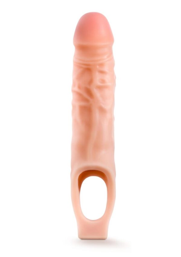 Performance Cock Sheath Penis Extender 9in - Vanilla - Image 2