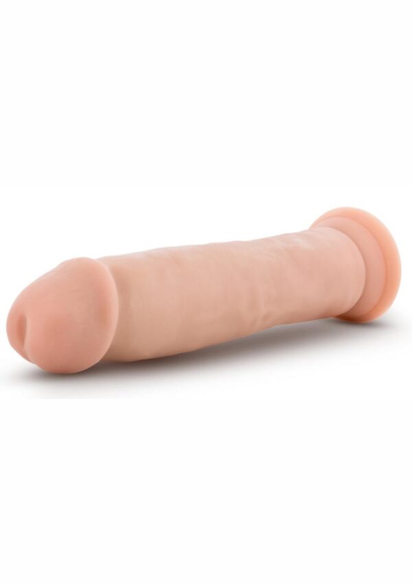 Dr. Skin Silver Collection Dildo 9.5in - Vanilla - Image 2