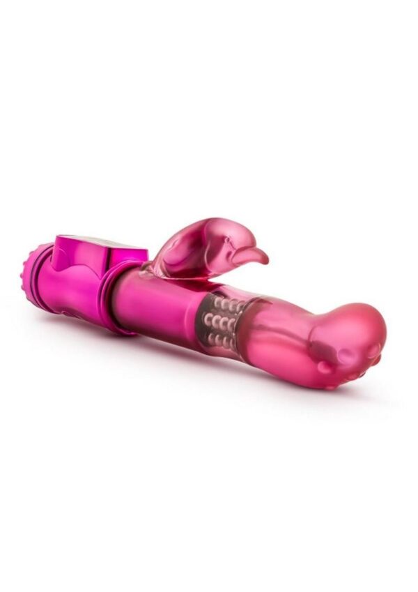 Sexy Things Dancing Dolphin Rabbit Vibrator - Fuchsia - Image 3
