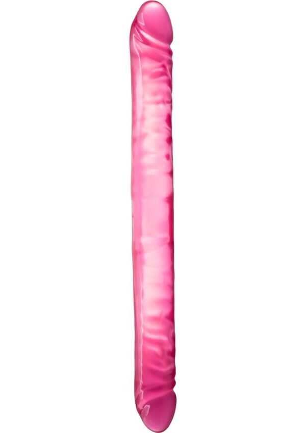 B Yours Double Dildo 18in - Pink - Image 2