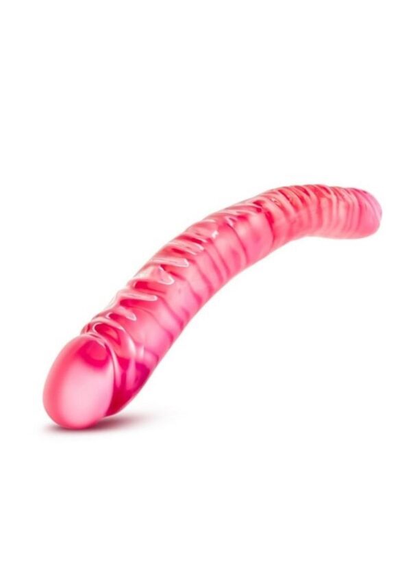 B Yours Double Dildo 18in - Pink - Image 4