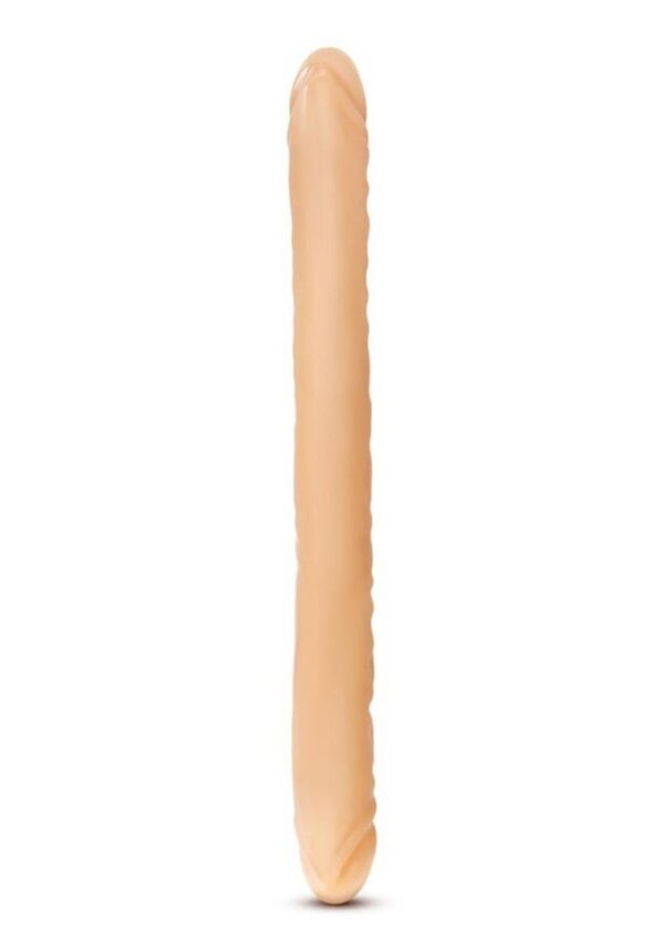 B Yours Double Dildo 18in - Vanilla - Image 3