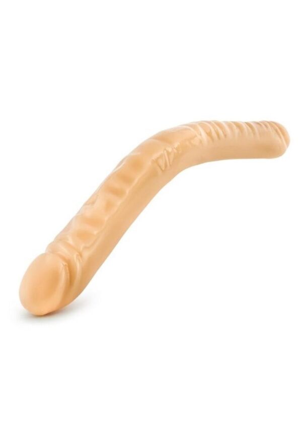 B Yours Double Dildo 18in - Vanilla - Image 4