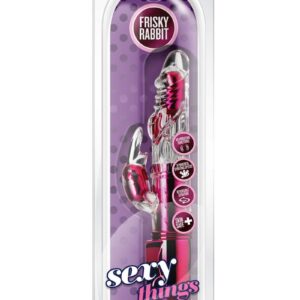 Sexy Things Frisky Rabbit Vibrator - Pink