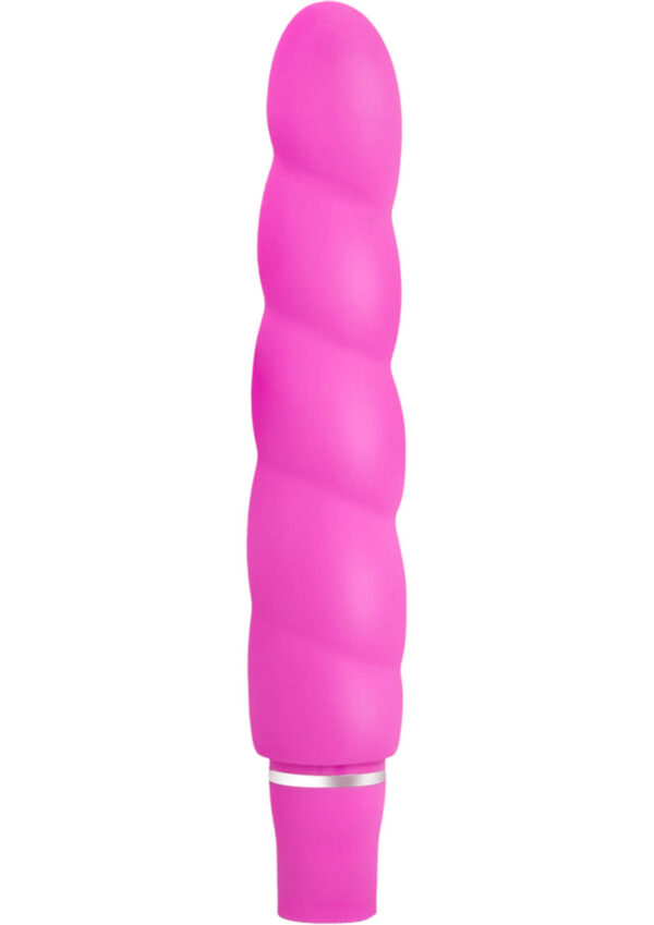 Luxe Anastasia Silicone Vibrator - Pink - Image 2