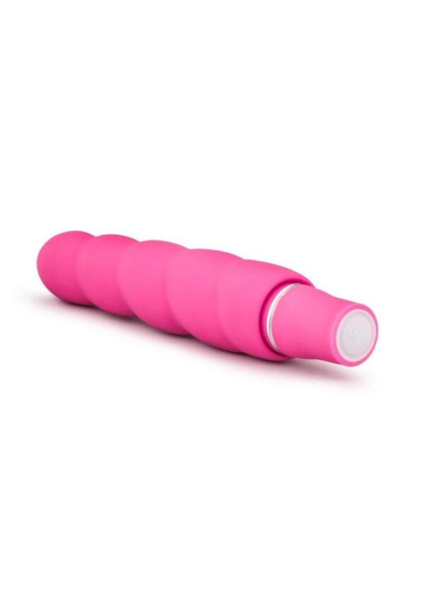 Luxe Anastasia Silicone Vibrator - Pink - Image 4