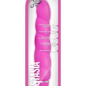 Luxe Anastasia Silicone Vibrator - Pink