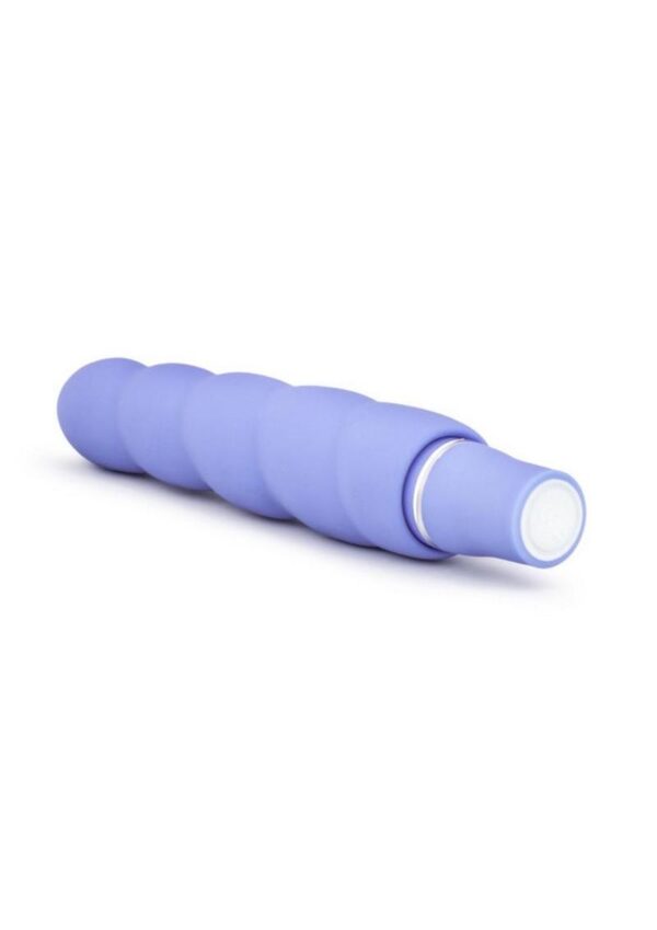 Luxe Anastasia Silicone Vibrator - Periwinkle - Image 4