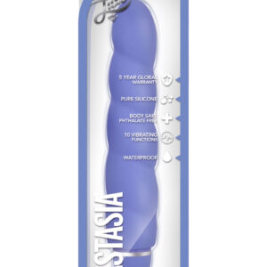 Luxe Anastasia Silicone Vibrator - Periwinkle