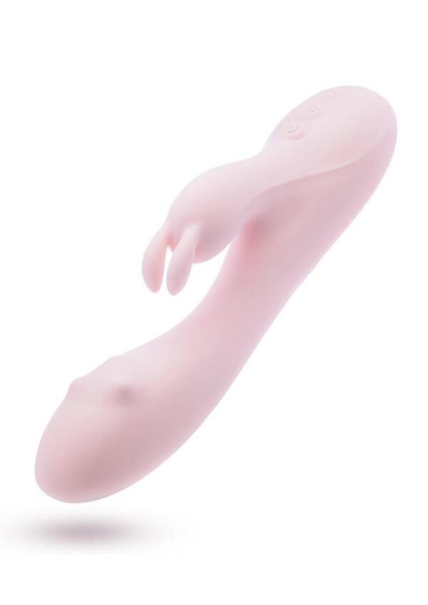 Play with Me Fairy Flutter Rechargeable Silicone Rabbit Vibrator - Pink - Image 2