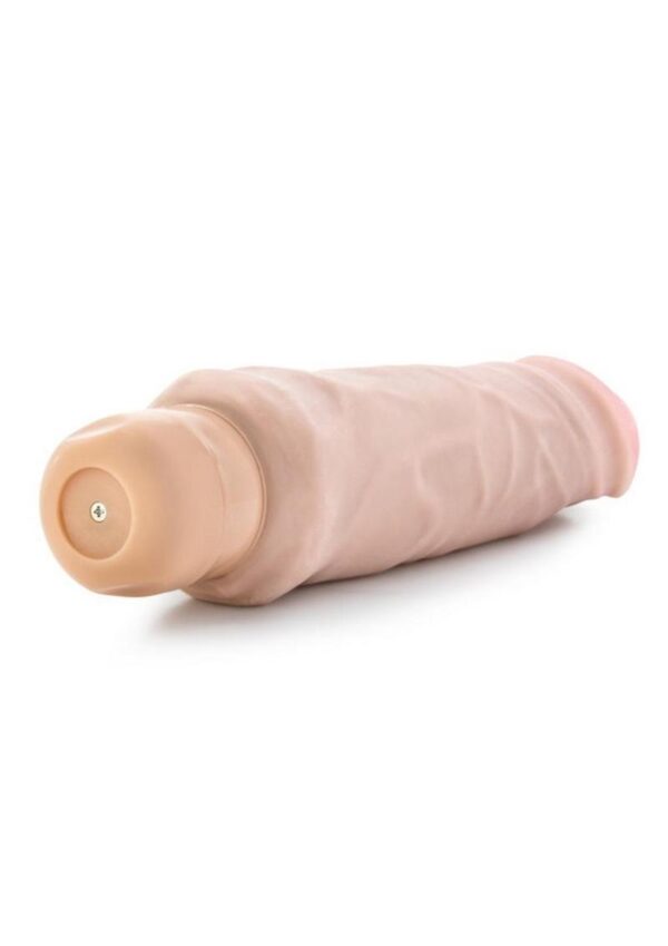 X5 Plus Hard On Vibrating Dildo 9in - Vanilla - Image 4