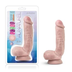 Au Naturel Anthony Dildo 8.5in - Vanilla