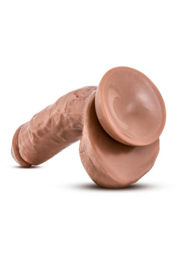 X5 Mister Grande Dildo with Balls 8.5in - Caramel - Image 3