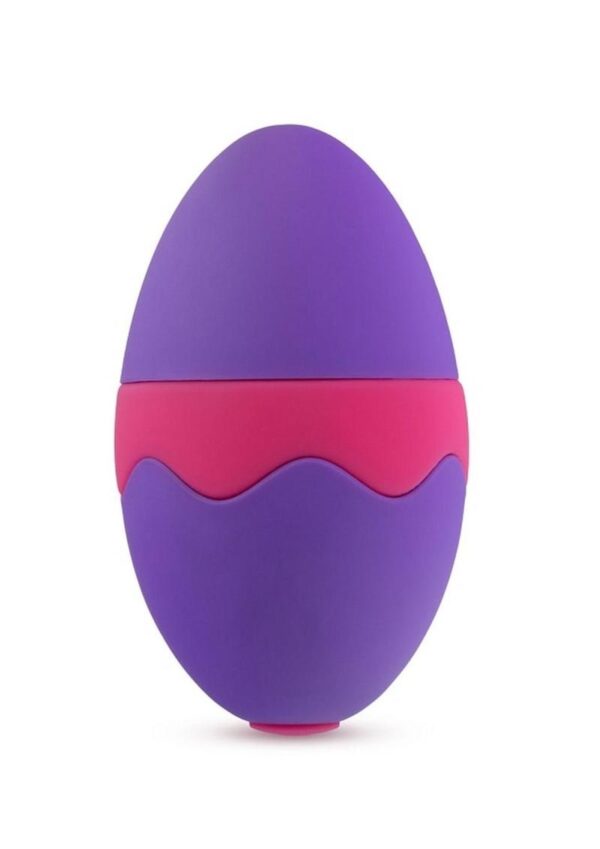 Aria Flutter Tongue Rechargeable Silicone Vibrator - Purple - Image 3