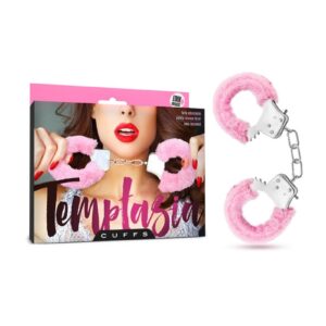 Temptasia Faux Fur Cuffs - Pink
