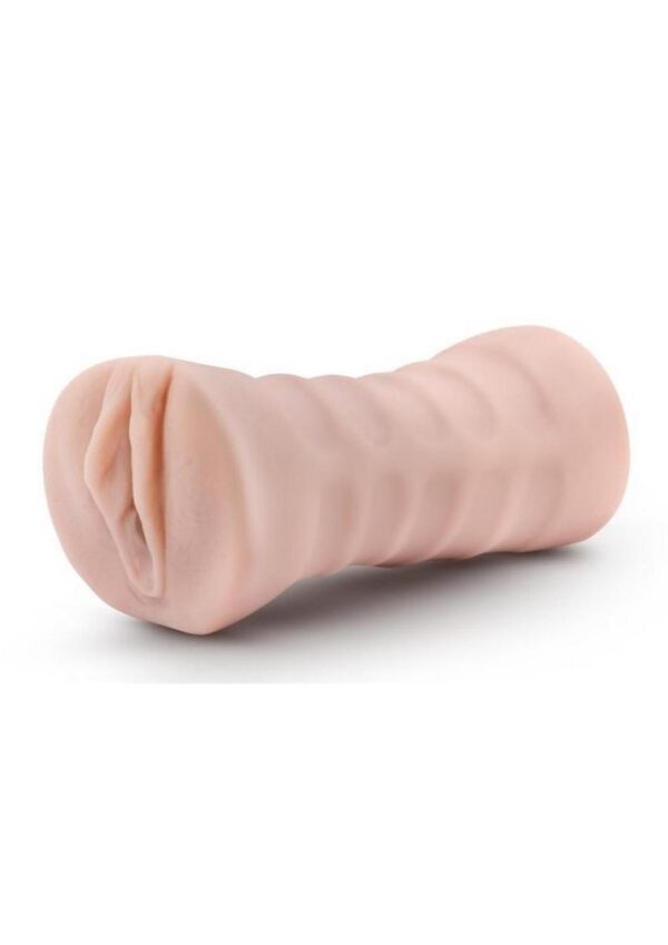 EnLust Ayumi Dual End Vibrating Stroker - Pussy - Vanilla - Image 3