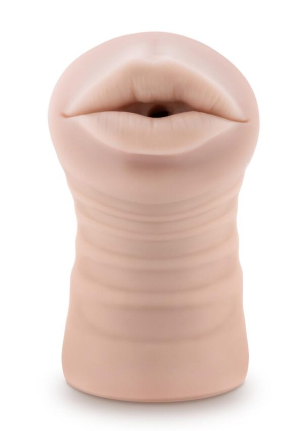 M for Men Skye Masturbator with Bullet - Mouth - Vanilla - Image 2