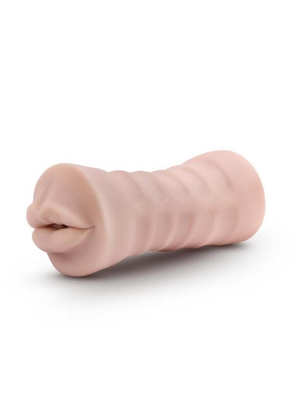 M for Men Skye Masturbator with Bullet - Mouth - Vanilla - Image 3
