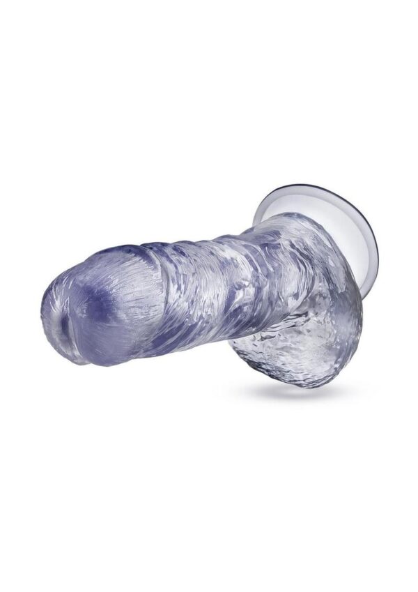 B Yours Plus Hearty N` Hefty Realistic Dildo with Suction Cup - Clear - Image 3