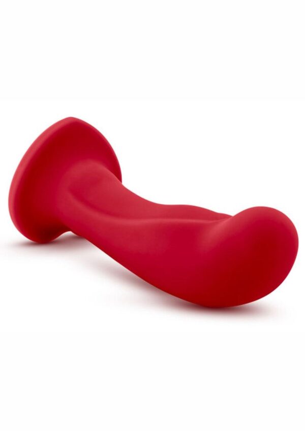 Temptasia Jezebel Silicone Dildo 6in - Crimson - Image 2