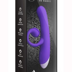 Hop Oh Bunny Rabbit Vibrator - Midnight