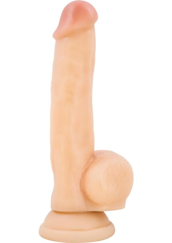Coverboy Mr. Jackhammer Dildo with Balls 8.5in - Vanilla - Image 2
