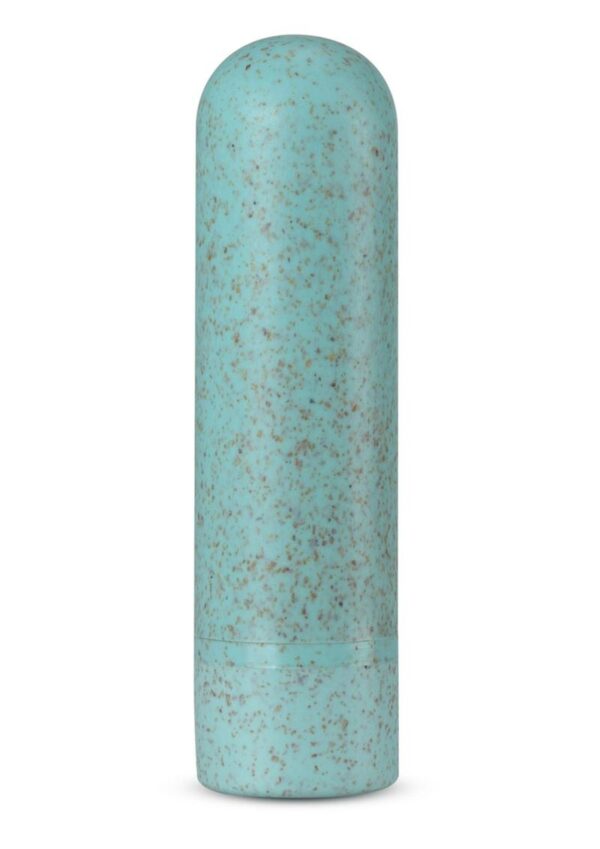 Gaia Eco Rechargeable Bullet Vibrator - Aqua - Image 2