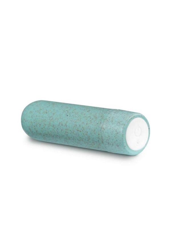 Gaia Eco Rechargeable Bullet Vibrator - Aqua - Image 3