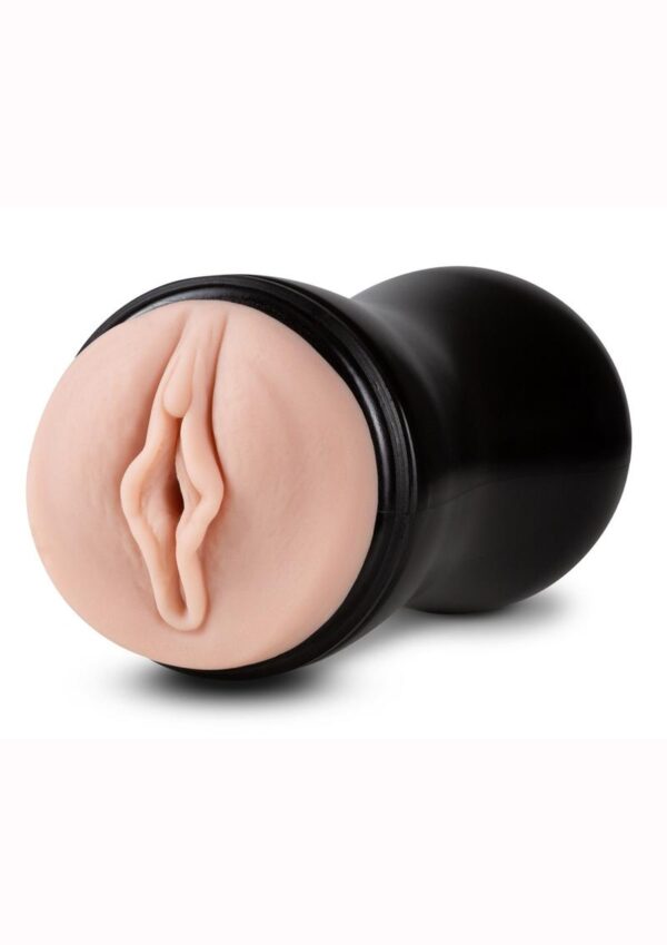 M for Men Soft and Wet Self Lubricating Masturbator Cup Ridge/Orb - Pussy - Vanilla - Image 2