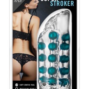 M for Men Super Stroker Masturbator - Clear