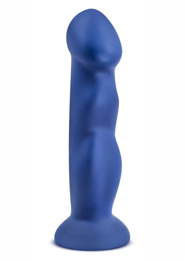Avant D12 Suko Silicone Dildo with Suction Cup 8in - Indigo - Image 2