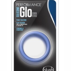 Performance Silicone Cock Ring - Blue